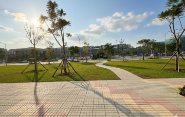 GẠCH TERRAZZO SECOIN TẠI DỰ ÁN VLASTA THỦY NGUYÊN – DẤU ẤN VẬT LIỆU BỀN VỮNG TRONG ĐÔ THỊ HIỆN ĐẠI